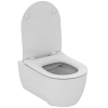 Ideal Standard Blend Curve Унитаз подвесной 54х36см., безободковый с технологией смыва RimLS+®, цвет: белый