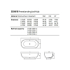 Dea Design Shadow Ванна 178x88x52см., отдельностоящая, Glasstech, прозрачная смола, цвет: classic green