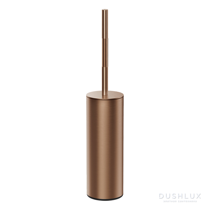 Фото Gessi Incastri Ершик для туалета, напольный, цвет: Copper Br. PVD