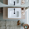 Duravit Soleil by Starck Раковина 60x48x14.5 см, подвесная/накладная, 1 отв., с переливом, WonderGliss, цвет: белый