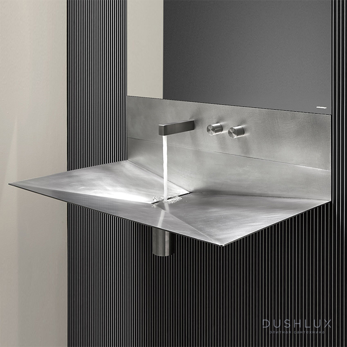 Antonio Lupi Lavandino Раковина 72х44.5х27.5 см, 3 отв., подвесная, из ...