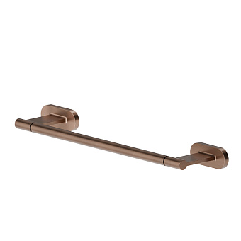 Newform Accessori tondi Полотенцедержатель 30см., цвет: PVD brushed copper bronze
