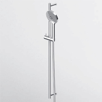 Zucchetti Closer Душевая штанга, с ручным душем и шлагом 150см, цвет: хром