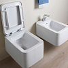 Flaminia Nile Унитаз подвесной 54x35xh23см, с системой goclean®, цвет: белый глянцевый