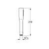 Grohe Euphoria Cosmopolitan Stick Ручной душ, 1 режим, с функцией EcoJoy, цвет: хром