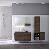 Geberit Smyle Square Тумба под раковину 73x61см., подвесная, цвет: пекан