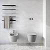 Catalano Zero Биде подвесное 55x35см, с 1 отв., цвет: Cemento Satinato