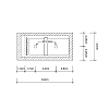 Decor Walther Omega 2 Светильник настенный 5x4.5x9(30-60)см, 1x S14D 30-60cm 1 Socket, цвет: золото