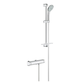 Grohe Grohtherm 2000 Термостат для душа, DN 15 с душевым гарнитуром, цвет: хром
