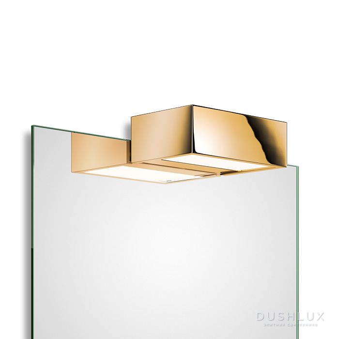 Фото Decor Walther Box 1-15 N LED Светильник на зеркало 15x10x5см, светодиодный, 1x LED 18.4W, цвет: золото
