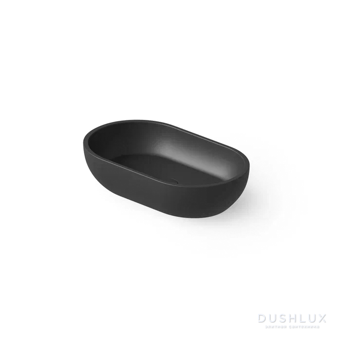 Фото Dea Design Washbasins Раковина 55x32x13см., накладная, без отв., Solid Surface, цвет: Black №16