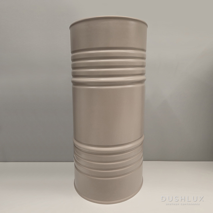 Фото Kerasan Artwork Раковина свободностоящая "BARREL" d45x90см, без отв., слив в стену, цвет: Nocciola