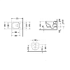 Duravit Me by Starck Комплект: подвесной унитаз 56x37см, Rimless 252909+ сиденье с мягким закрыванием 002009, цвет: белый