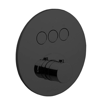 Paffoni Compact Box Смеситель для душа, встраиваемый, цвет: черный матовый