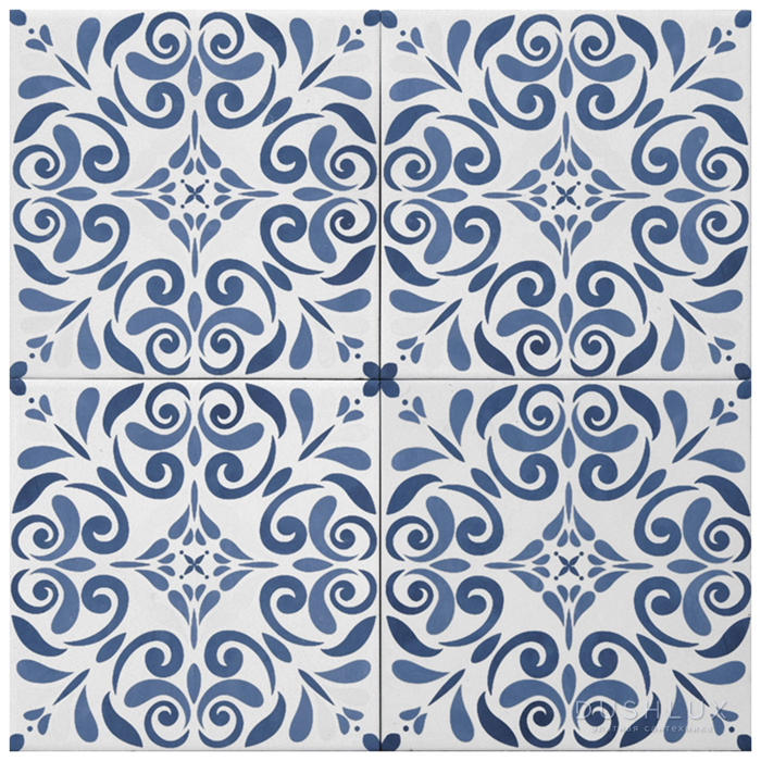 Фото Tonalite Aquarel Керамогранит 15х15см, универсальная, цвет: Decoro Vega Blu