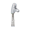 Geberit HyTronic Кран-смеситель для раковины, 1 отв., нажимной, порционный, цвет: хром