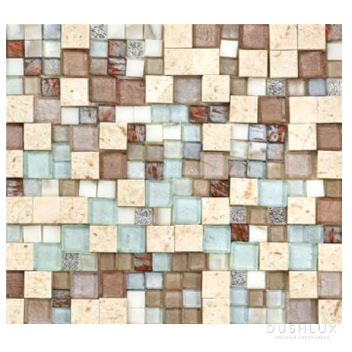 Фото Sicis Colors Мозаика 25.4x28.4см, настенная, цвет: desertq
