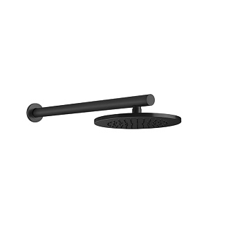 Gessi 316 Душевая головка шарнирная для настенного крепления на 1/2", Ø21.9см, цвет: Steel Brushed
