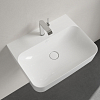 Villeroy&Boch Finion Раковина 60х47 см, 1 отв., с переливом, с антигрязевым покрытием CeramicPlus, цвет: белый