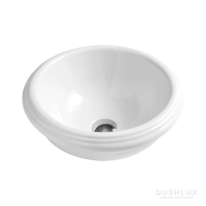 Фото AZZURRA JUBILAEUM Раковина 45х18 см, без отв., цвет: белый