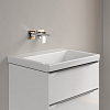 Villeroy&Boch Subway 3.0 Раковина 60х47х16.5см., без отв., подвесная, с антигрязевым покрытием CeramicPlus, без перелива, цвет: альпийский белый