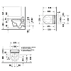 Duravit ME by Starck SensoWash Унитаз подвесной Rimless, вкл. крепление, с HygieneGlaze, цвет: белый