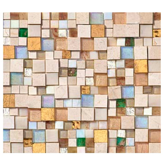 Sicis Colors Мозаика 25.4x28.4см, настенная, цвет: nerja