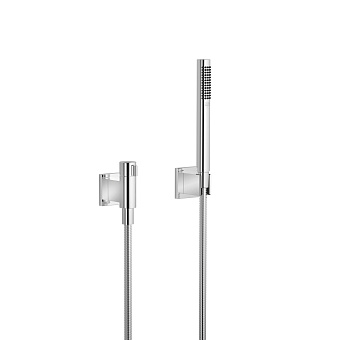 Dornbracht Symetrics Душевой гарнитур со шлангом, настенный, с регулированием расхода, цвет: хром