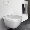 Duravit Starck 3 Унитаз 54x36см., подвесной, безободковый, с сиденьем микролифт, цвет: белый