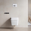 Arrow Glacier Унитаз Smart 41x60см, с функцией биде, подвесной, безободковый, клавиша смыва, цвет: белый