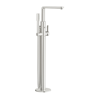 Grohe Lineare, Смеситель для ванны, цвет: сталь