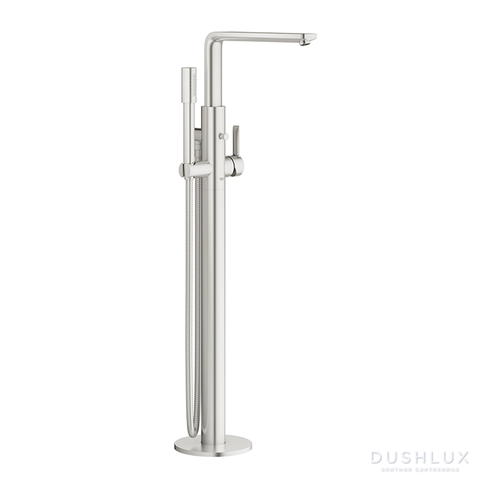 Фото Grohe Lineare, Смеситель для ванны, цвет: сталь
