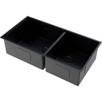 Omoikiri Taki 85-2-LB-U/IF Side Кухонная мойка 85x20x44см.,встраиваемая, цвет: графит