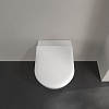 Villeroy&Boch Subway 2.0 Унитаз подвесной 37.5x56.5 см, безободковый, с антигрязевым покрытием CeramicPlus, цвет: белый