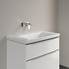 Villeroy&Boch Subway 3.0 Раковина 80х47х16.5см., без отв., подвесная, без перелива, цвет: альпийский белый