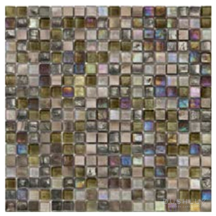 Фото Sicis Colors Мозаика 29.5x29.5см, универсальная, стекло, цвет: picea