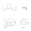 Decor Walther Contract Крючок, двойной, цвет: хром