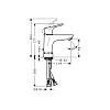 Hansgrohe Focus Смеситель для раковины, на 1 отв., излив 119мм, h94мм, цвет: хром