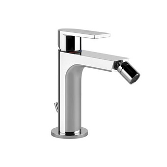 Gessi Emporio Via manzoni Смеситель для биде, на 1 отв, с донным клапаном, цвет: хром