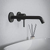 Ideal Standard Ceraline Nuovo Смеситель для раковины, встраиваемым, излив: 22см., цвет: Черный матовый