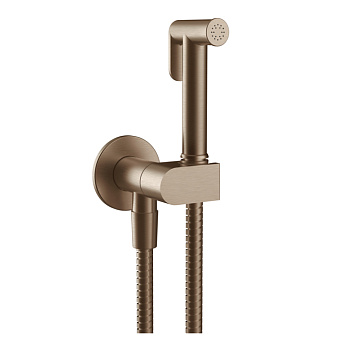 Gessi Origini Гигиенический душ со шлангом 125см., цвет: Copper Brushed PVD