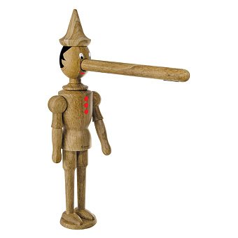 Emmevi Pinocchio Смеситель для кухни, на 1 отв., излив 20.6см., без донного клапана, цвет: дерево