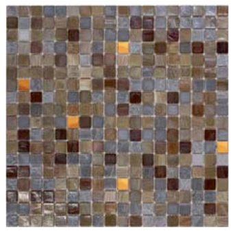 Sicis Colors Мозаика 29.5x29.5см, универсальная, стекло, цвет: mansonia plus
