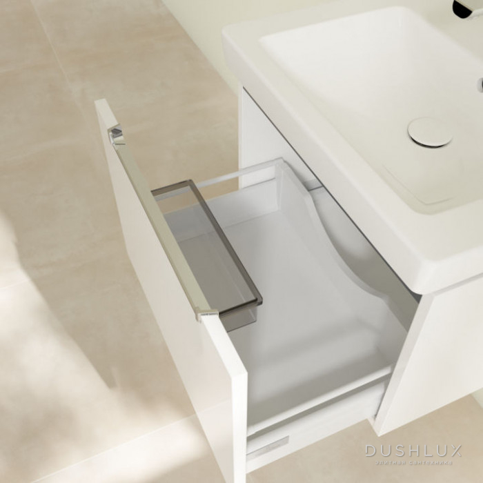 Фото Villeroy&Boch Subway 2.0, Тумба под раковину, подвесная, размер 58.7x42x45.4см., цвет: белый