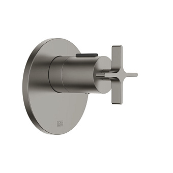 Dornbracht Vaia Смеситель для душа, встраиваемый, термостатический, 3/4" цвет: Dark Platinum сатинированная