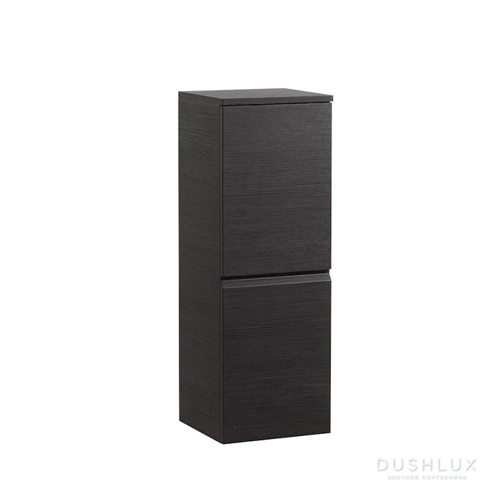 Фото Laufen Pro S Средний шкаф 35x33.5x100см, 1 дверца, Dx, 2 стеклянные полки, цвет: венге