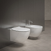 Hatria Planeta Унитаз подвесной 53x35см., безободковый, слив Vortex, цвет: белый