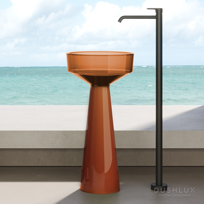 Фото Dea Design Pedestal Basin Раковина напольная d42хh85см, цвет: sunset