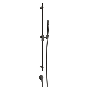Gessi Anello Штанга в комплекте с душевой лейкой и шлангом 150см., цвет: Black Metal Brushed PVD