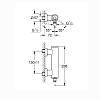 Grohe Atrio New Смеситель для душа, настенный, термостатический, цвет: supersteel